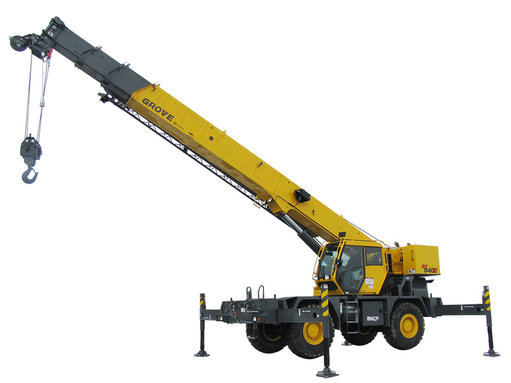 GRÚA RT 4X4 40 TON - EQUIMIN